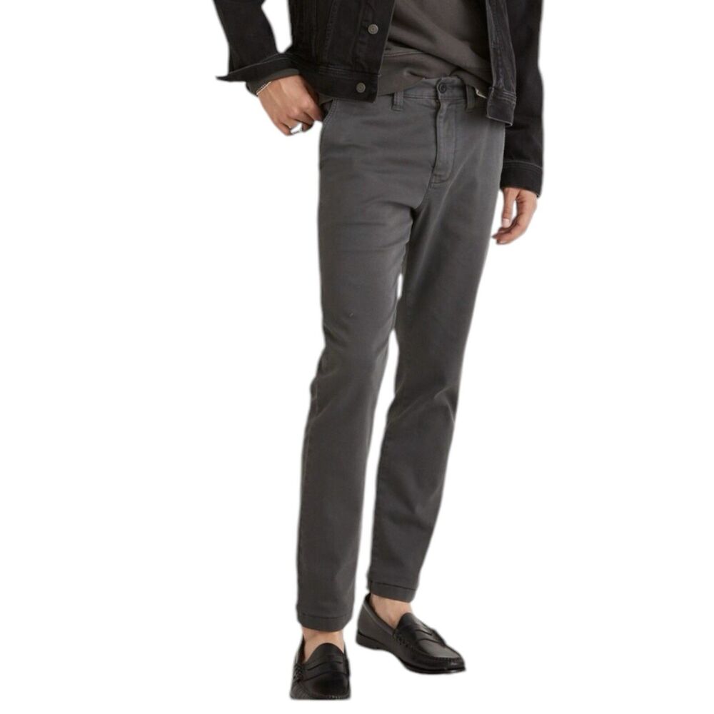 Madewell Pants Mens 28x30 Grey Chino Athletic‎ Slim COOLMAX Business Casual Work